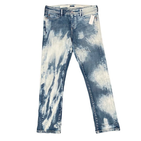 Pilcro Denim - Anthropologie Pilcro Tie Dye High Rise Slim Boyfriend Jean NWT size 28